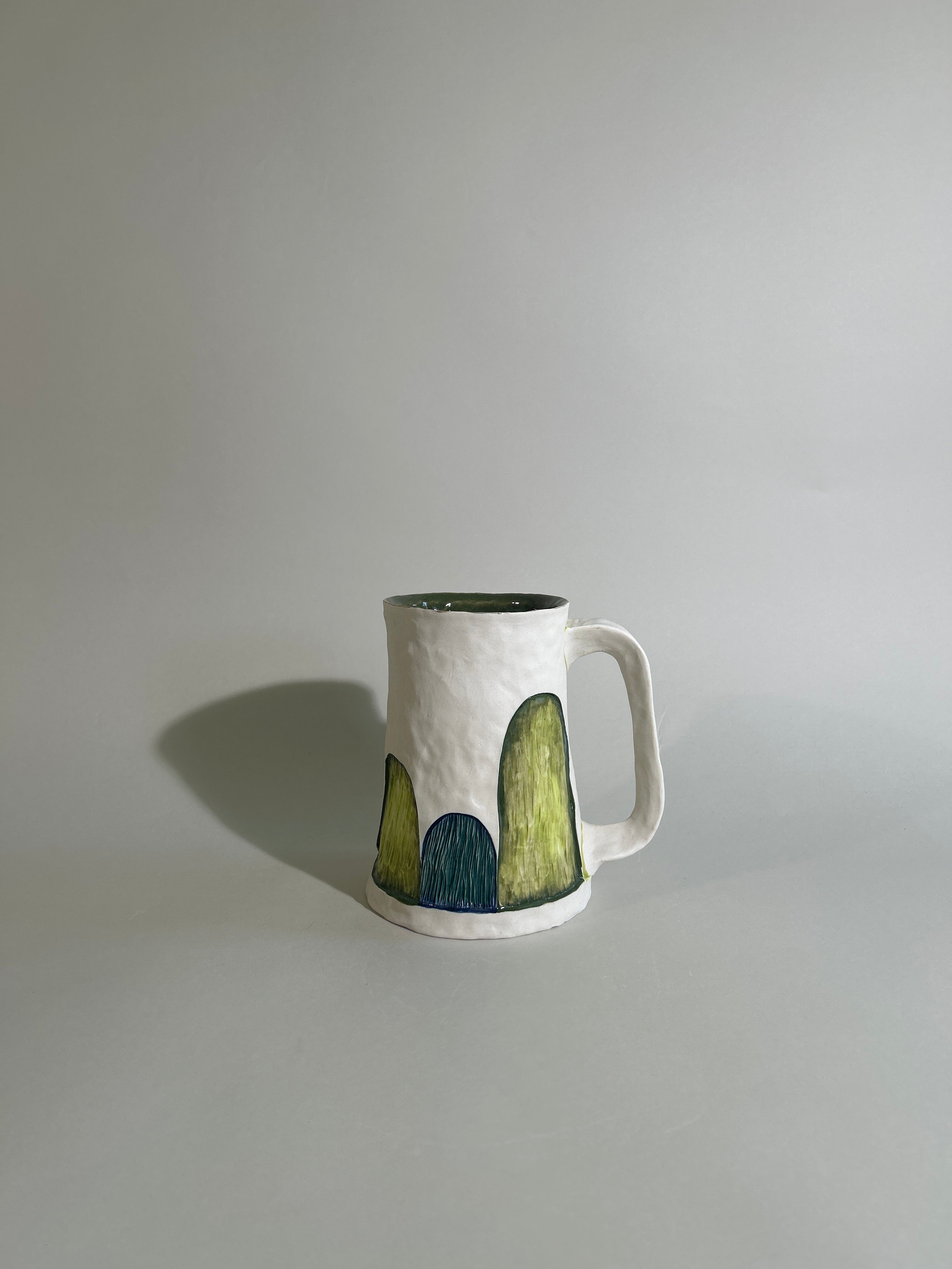 Color/texture stein blue/green 1