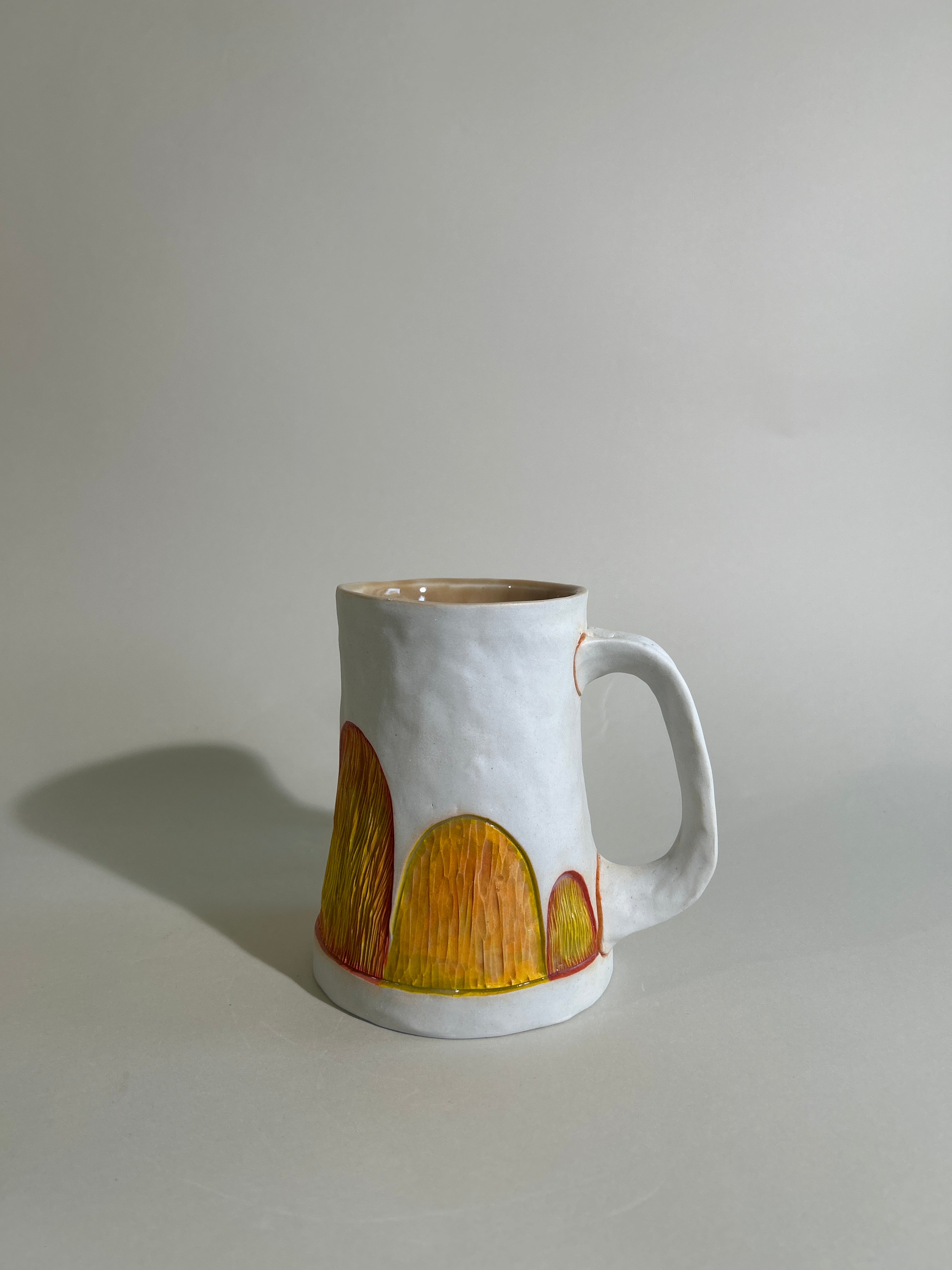 Color/texture stein yellow/orange