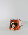 cowgirl mug   green star