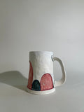 Color/texture stein pink/blue