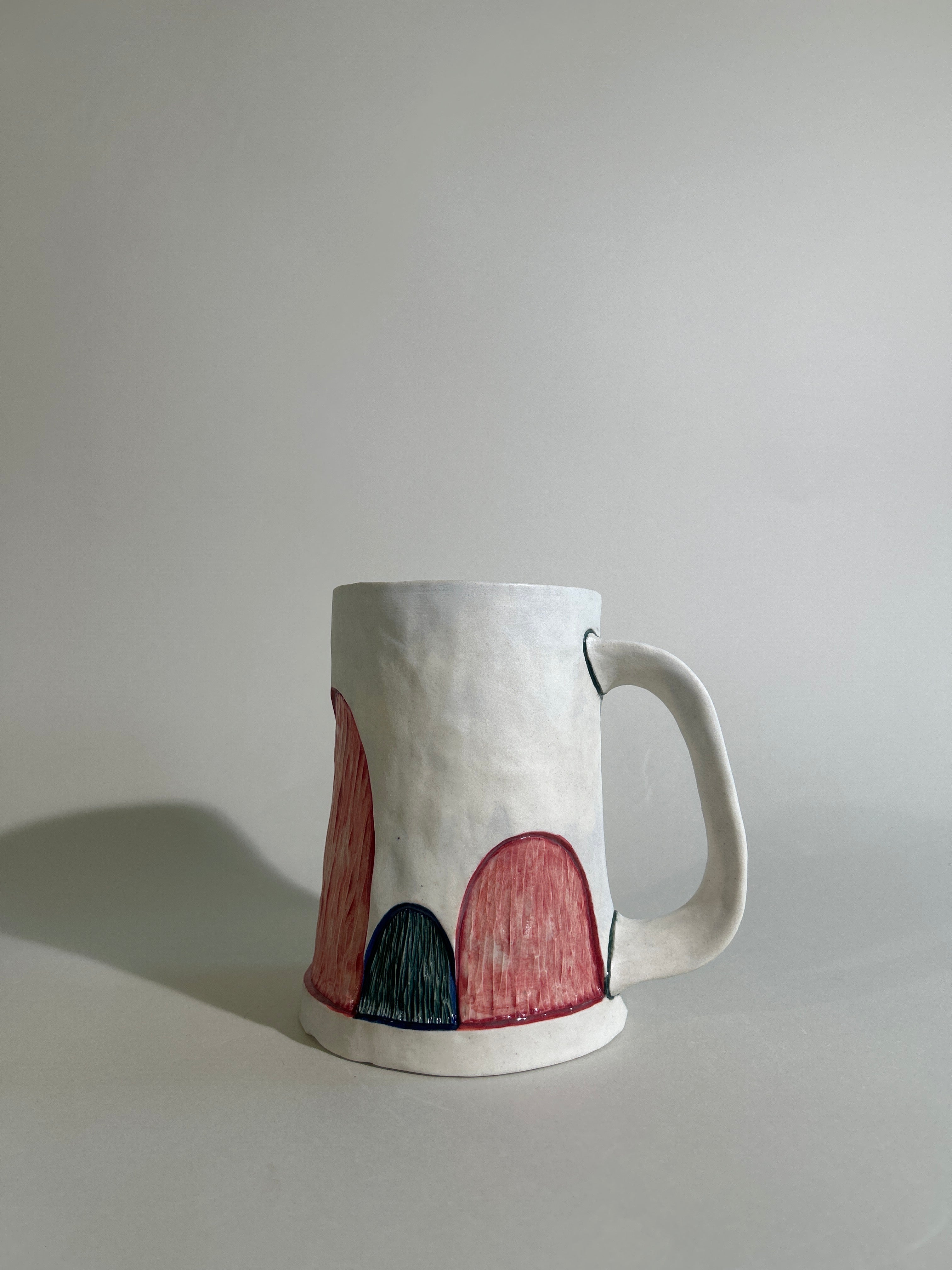 Color/texture stein pink/blue