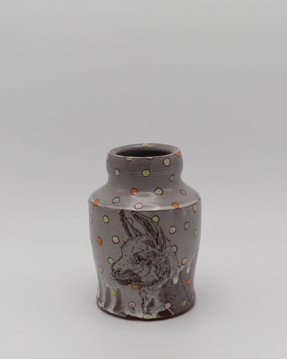 Llama bud vase