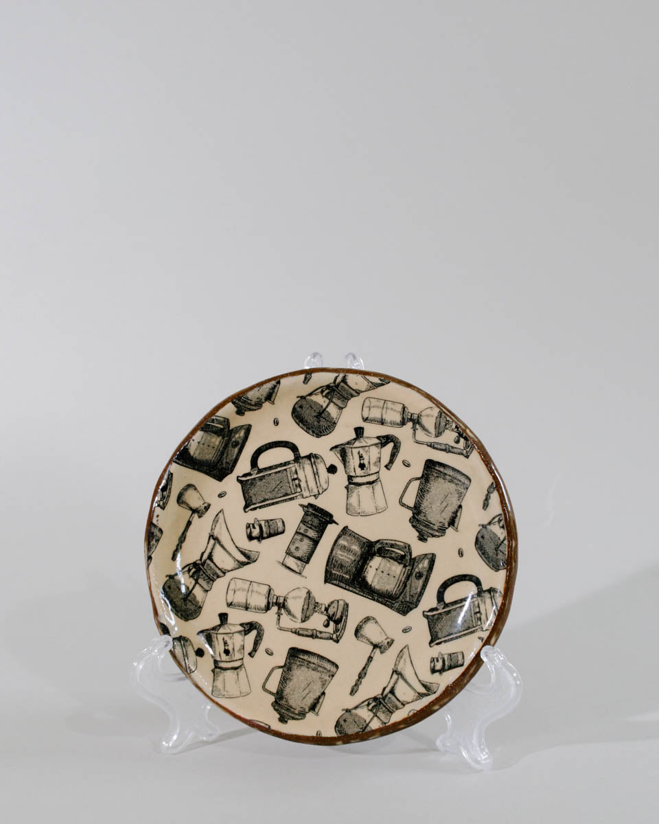 Coffee  Snack Plate