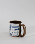 Pottery Tools Mug - Blue