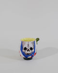 Cup sipper  bas relief decoration with lip doodad 1