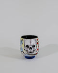 Cup sipper  bas relief decoration with lip doodad 3