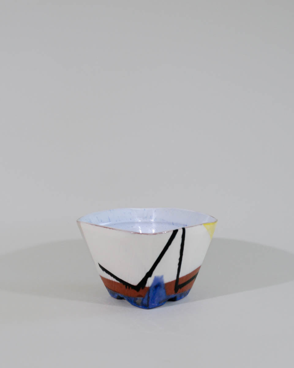 Bowl  rectangle with shape decoration 2