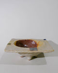 Pinched Bowl with Square Rim