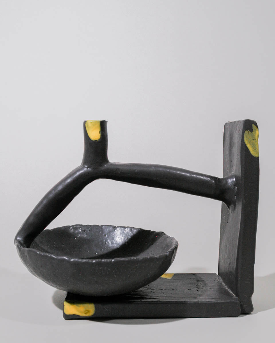 Architectural Bowl, Black